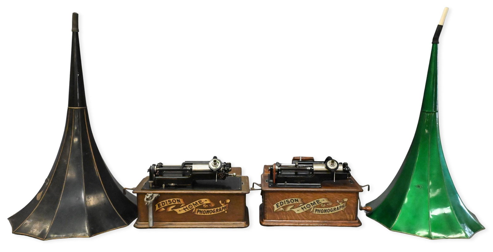 Two Edison Home Phonographs (1 of 6)