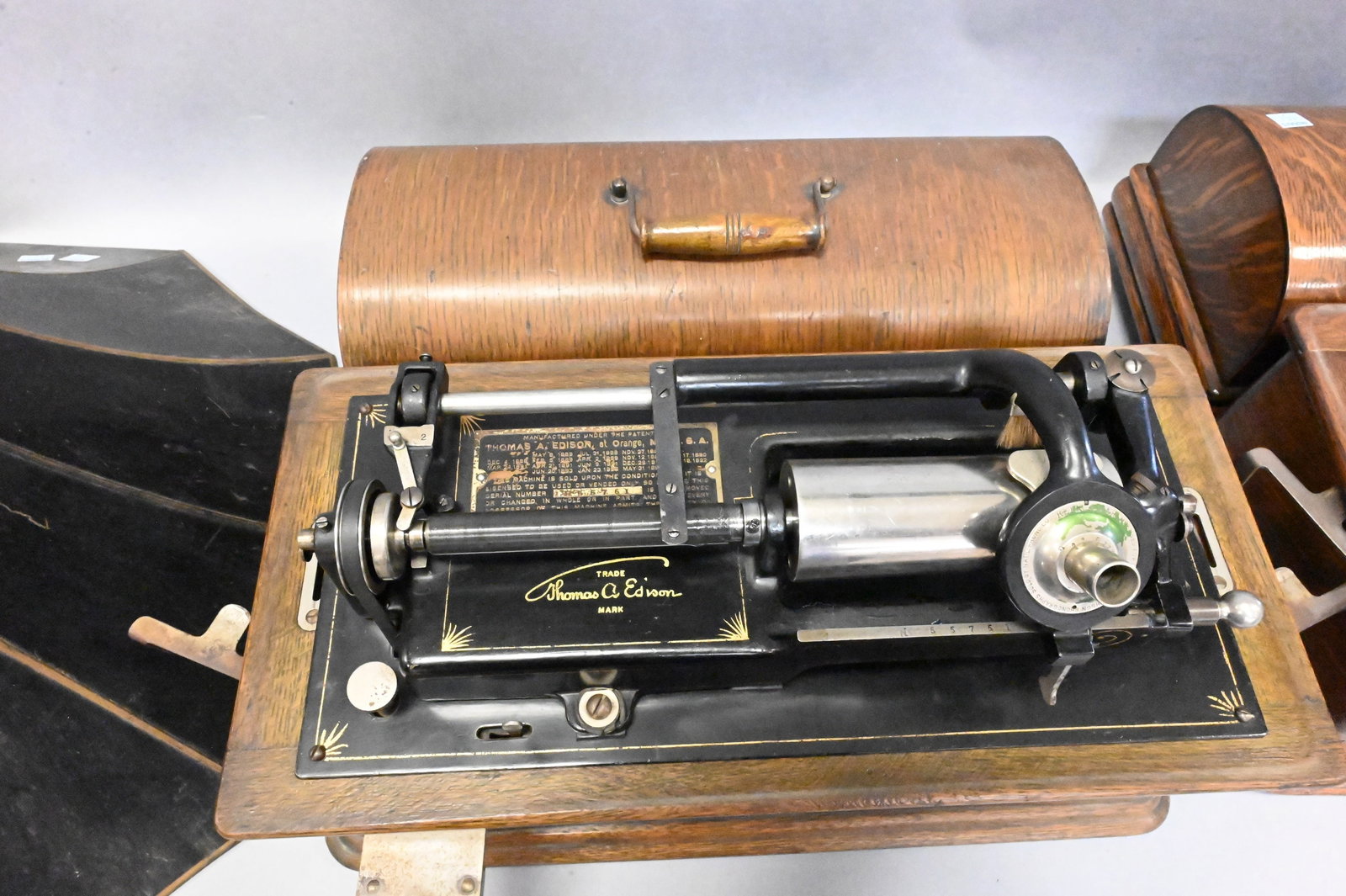 Two Edison Home Phonographs - 2