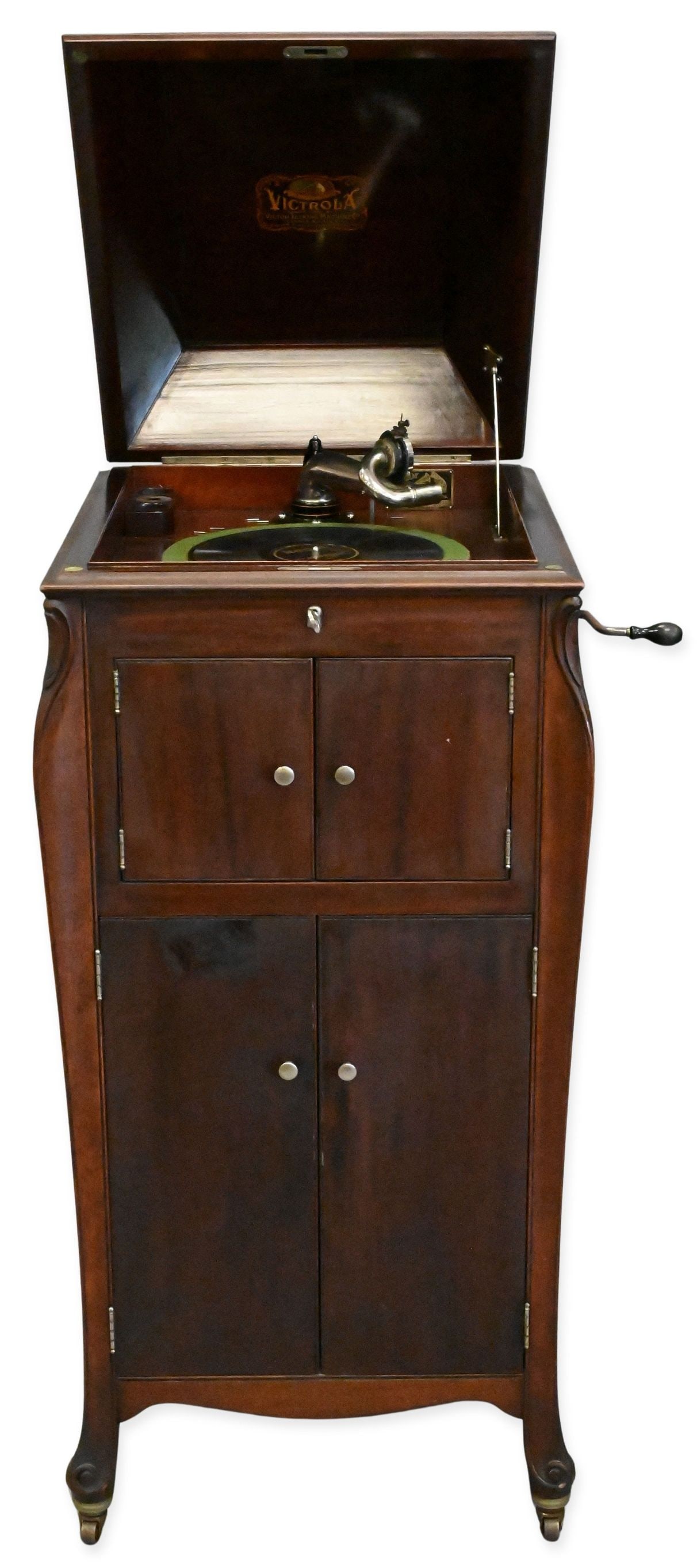 Victrola Victor Talking Machine Cabinet (1 of 6)
