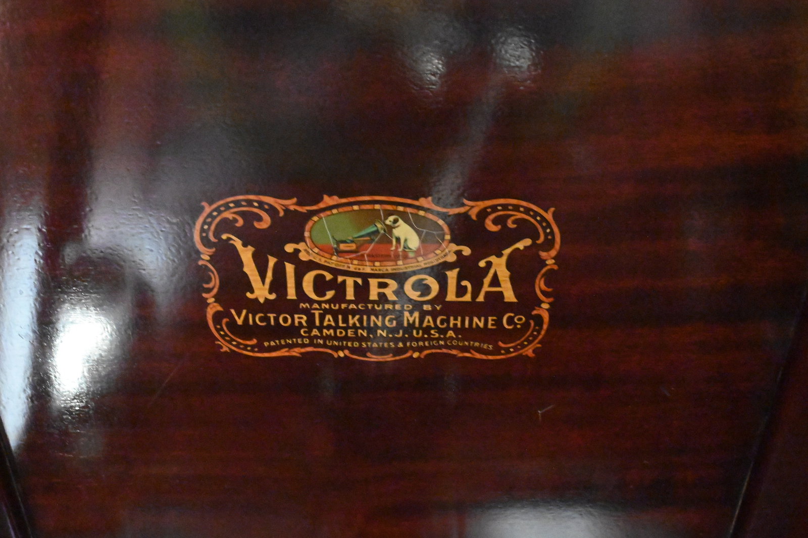 Victrola Victor Talking Machine Cabinet - 4