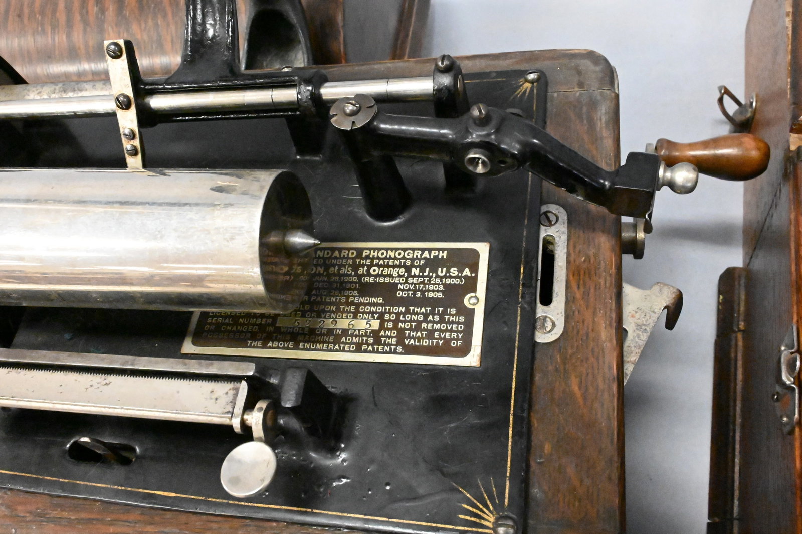 Three Edison Phonographs - 3