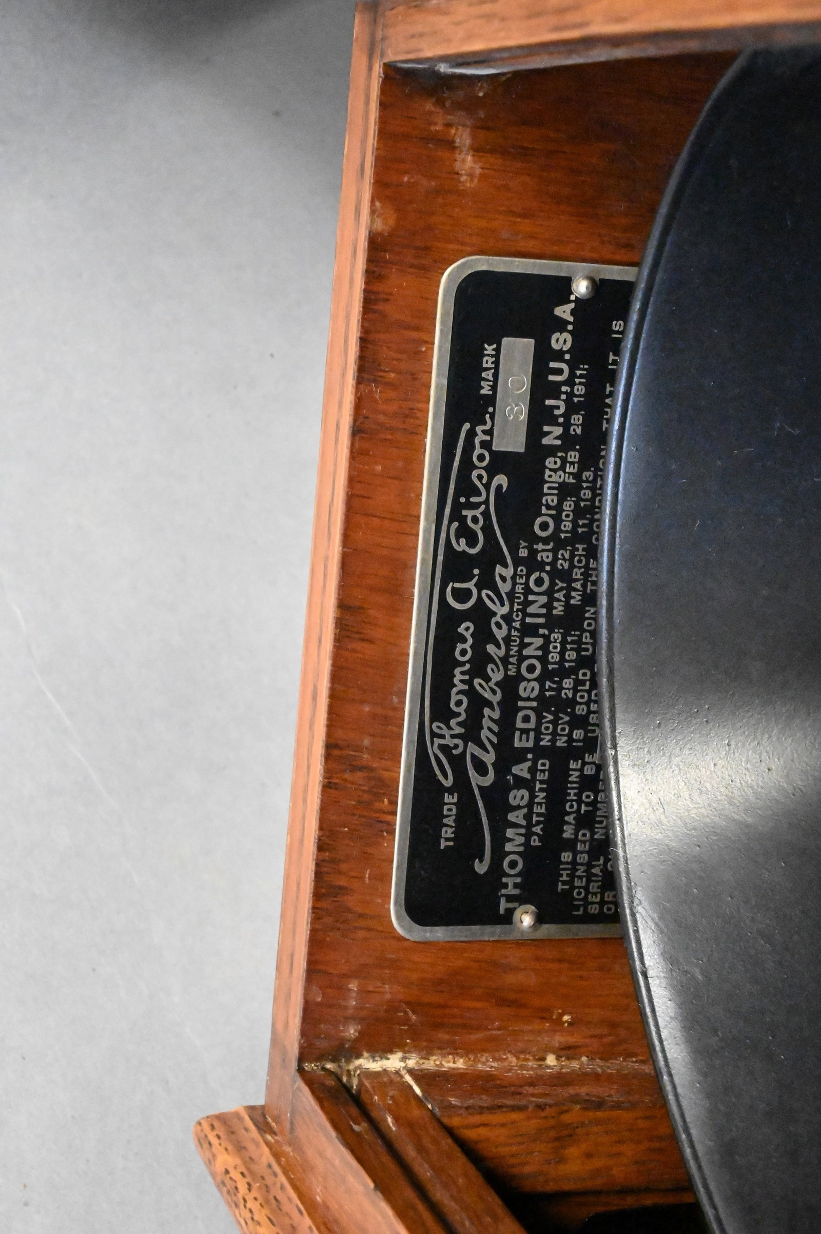 Three Edison Phonographs - 9