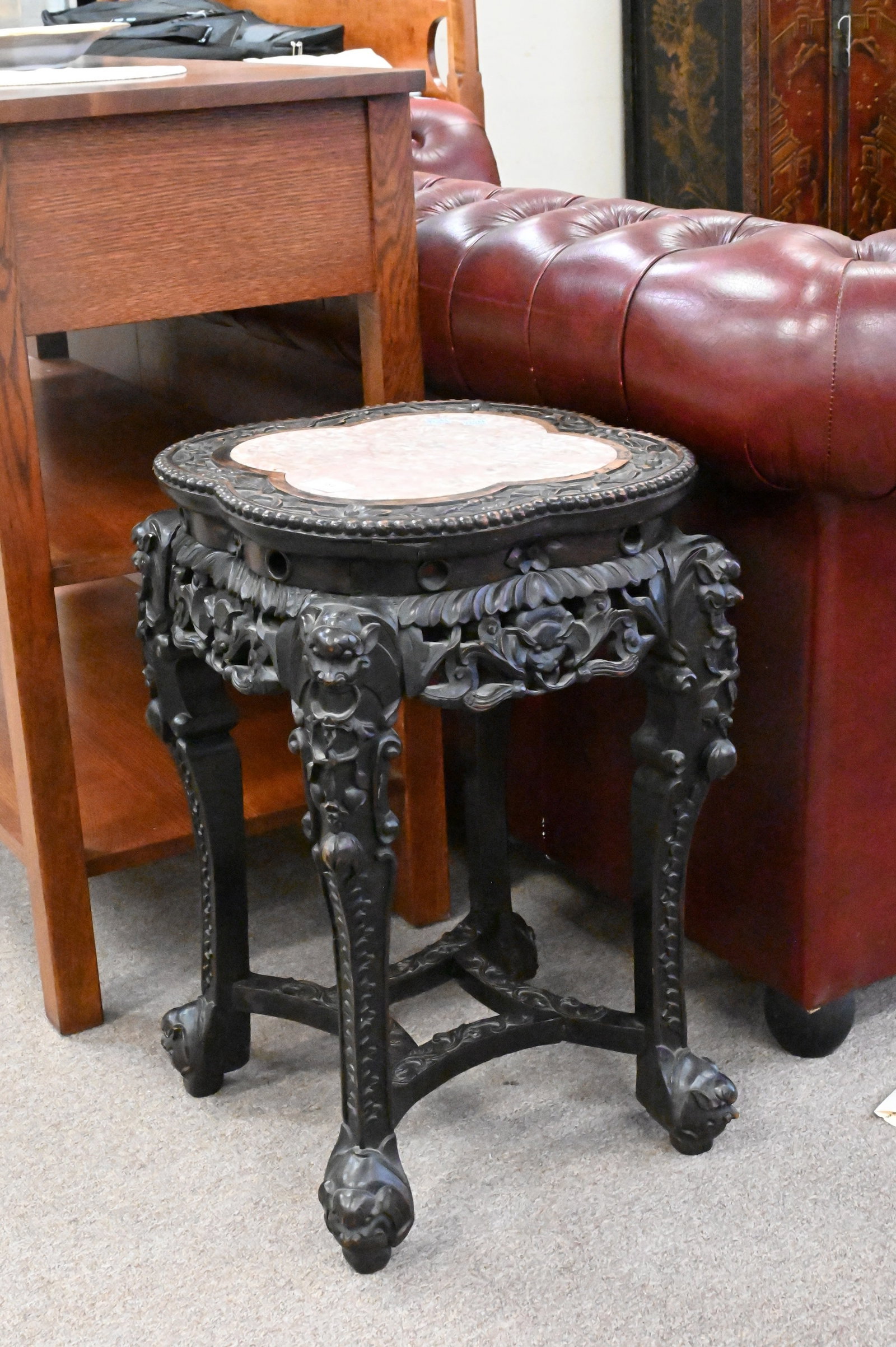 Carved Chinese Table - 2