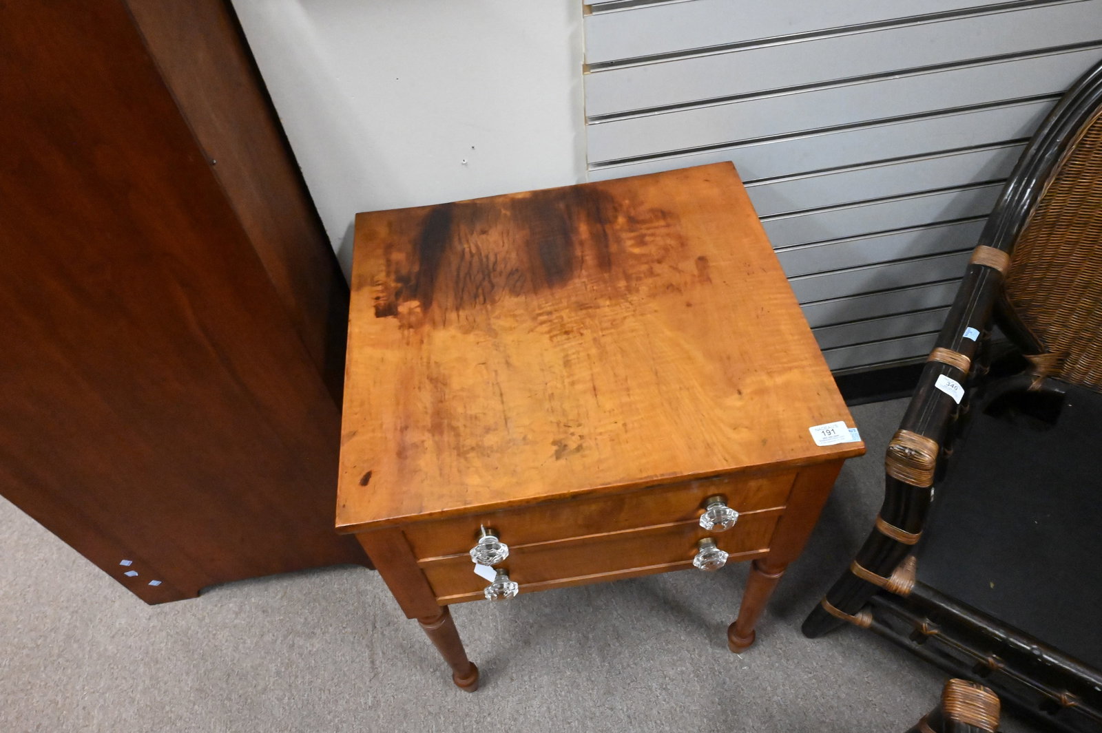 Federal Maple and Tiger Maple Stand - 3