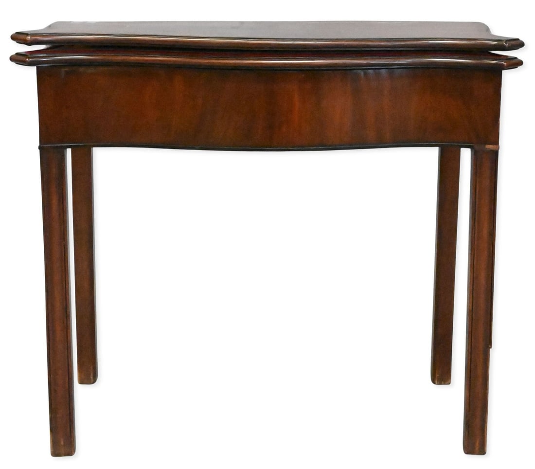 George III Mahogany Game Table (1 of 6)