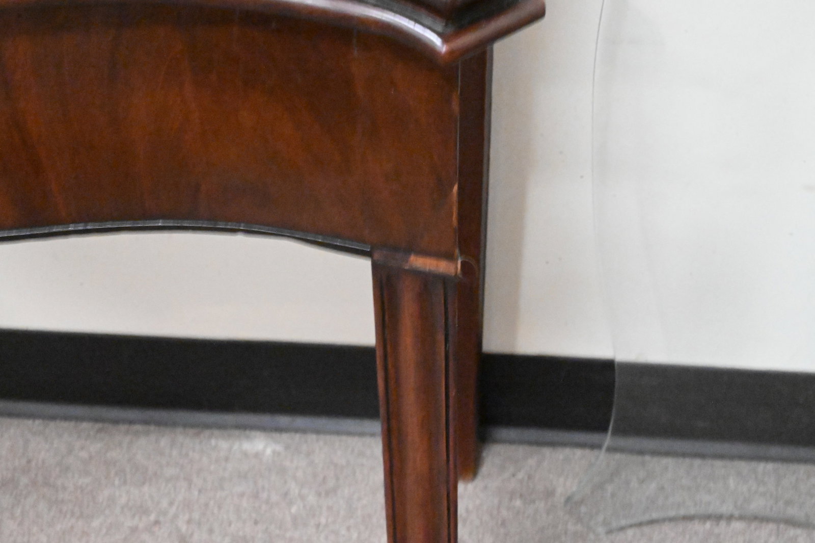George III Mahogany Game Table - 4