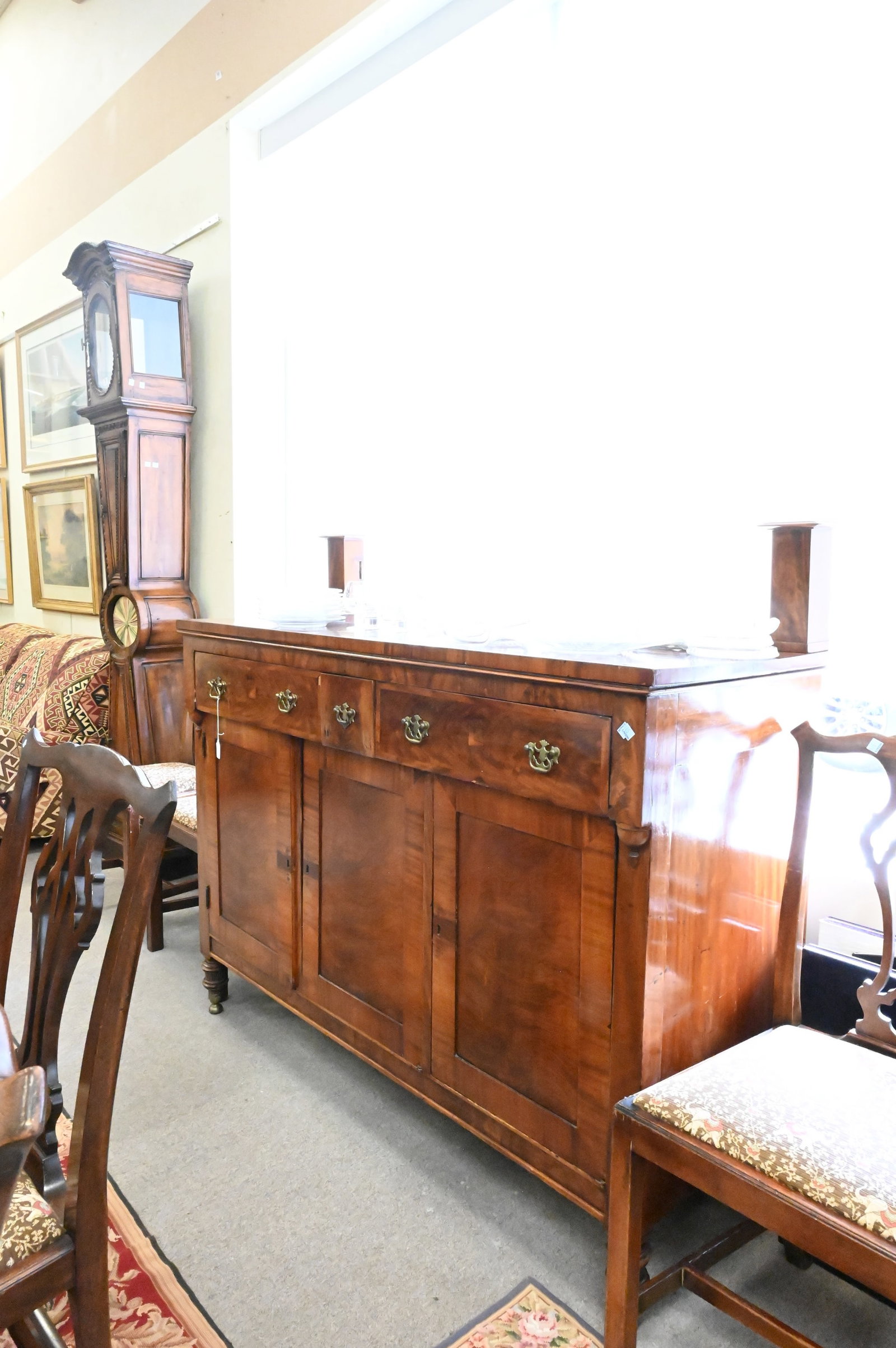 Empire Mahogany Sideboard - 2