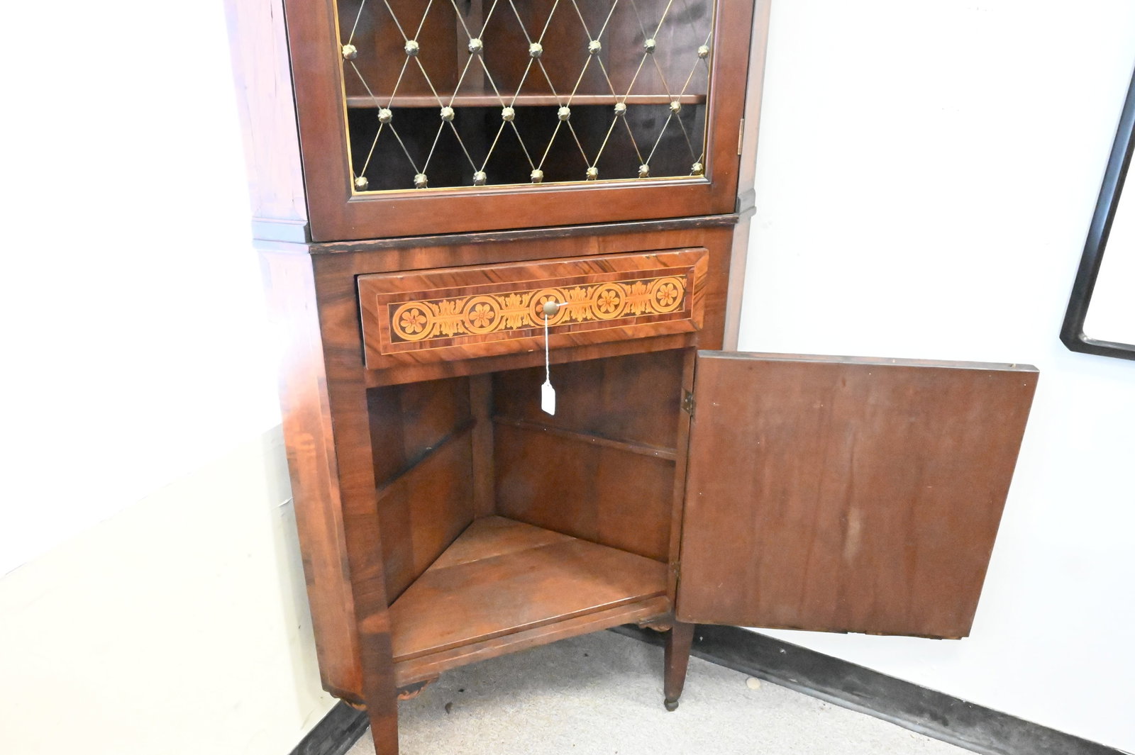 Georgian Inlaid Cabinet - 4