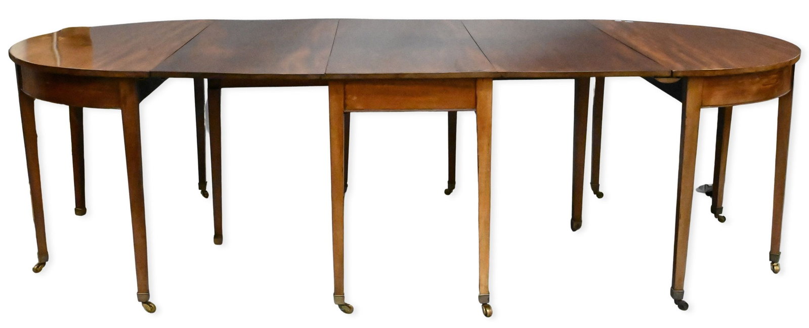 Federal Style Three Part Dining Table (1 of 6)