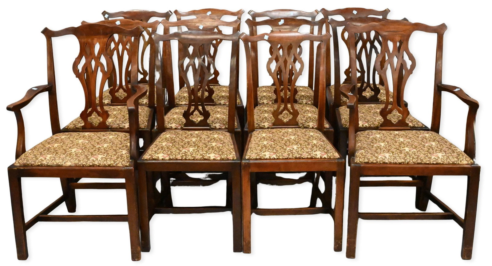 Set of Twelve Dining Chairs (1 of 8)