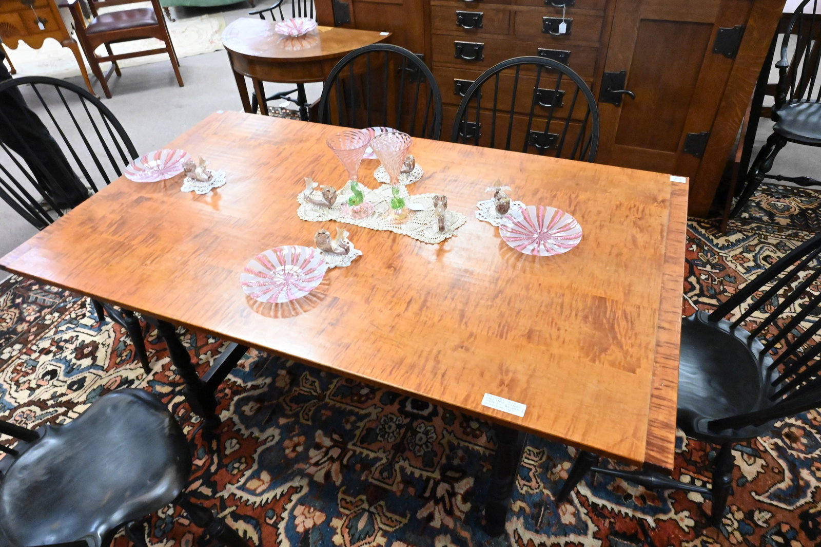J.L Treharn Benchmade Dining Table - 3