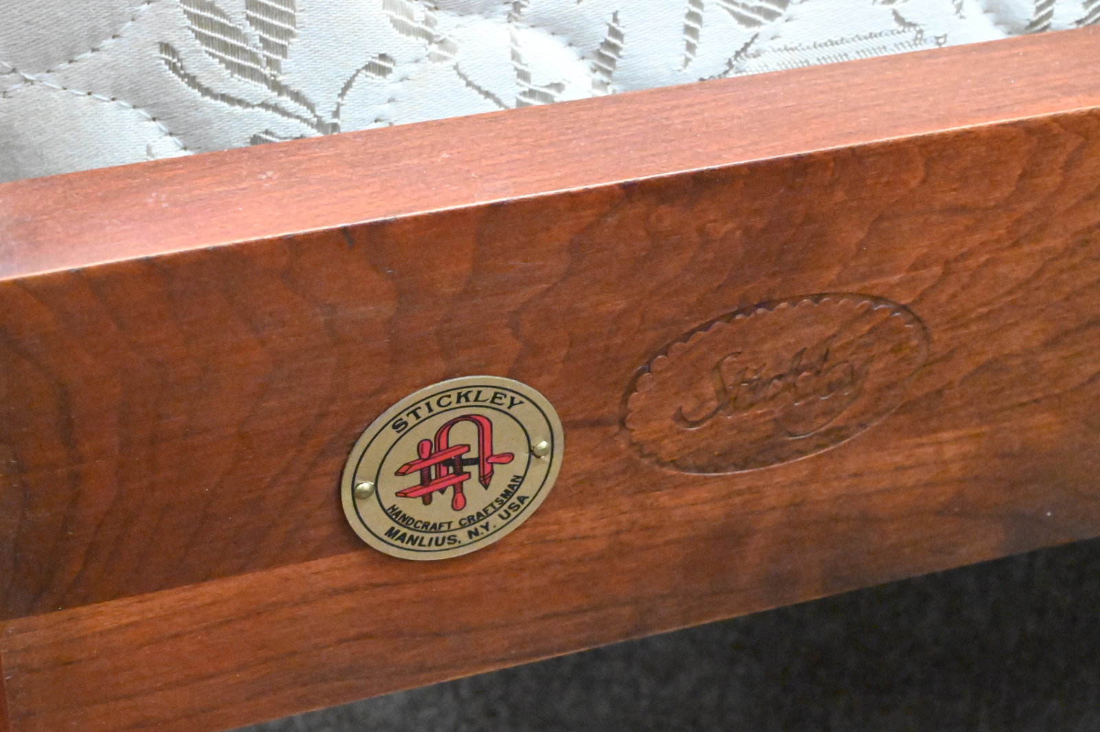 Stickley Mission Style Cherry Queen Sized Bed - 5