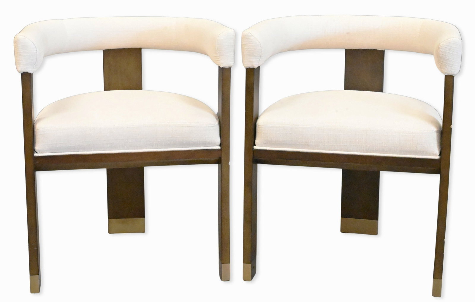Pair of Contemporary Upholstered Armchairs (1 of 5)
