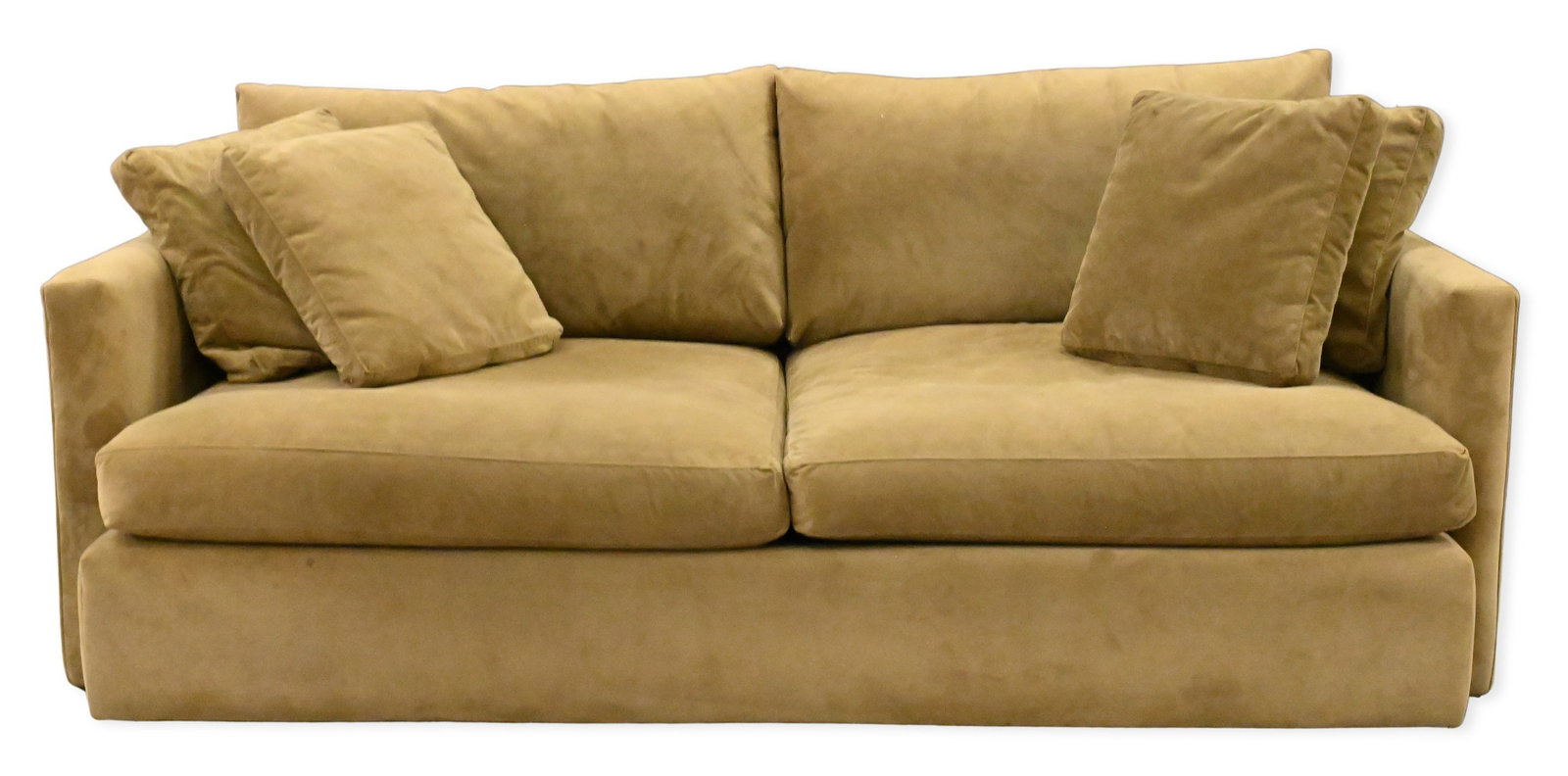 Crate and Barrel Sofa: Crate and Barrel Sofa height 25 inches, length 80 inches, depth 48 inches