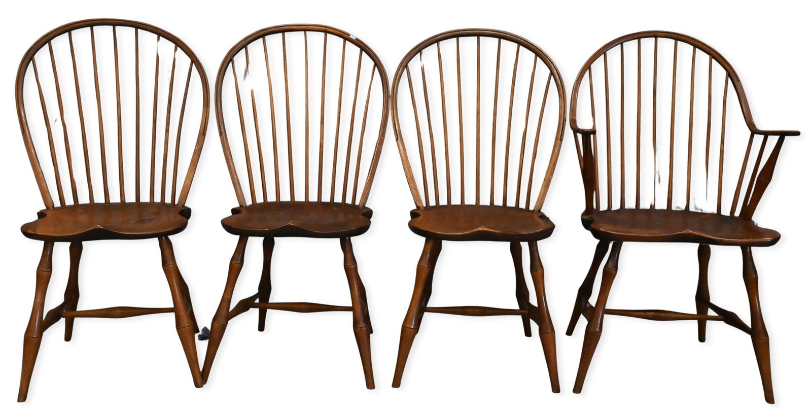 Set of Four D.R. Dimes Windsor Dining Chairs (1 of 6)