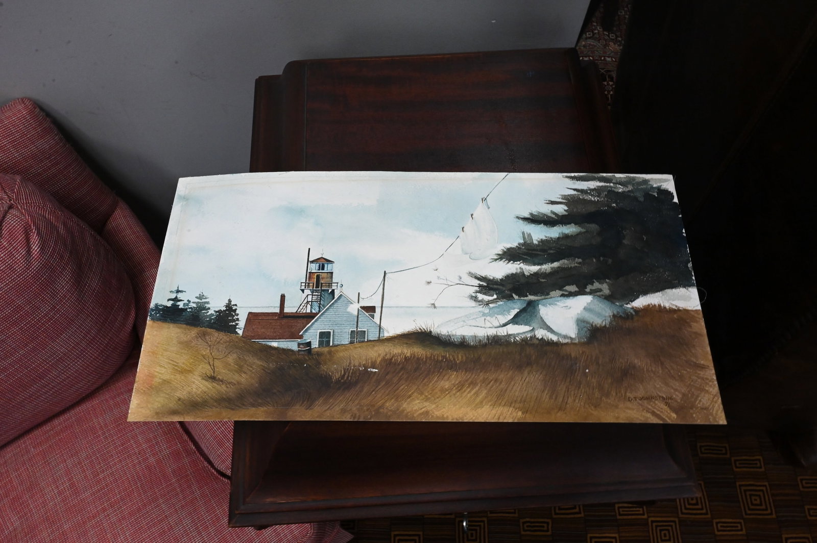 Three Watercolor Landscape Studies - 2