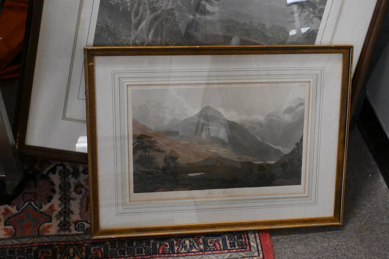 Five Framed Landscape and Historical Scenes - 3