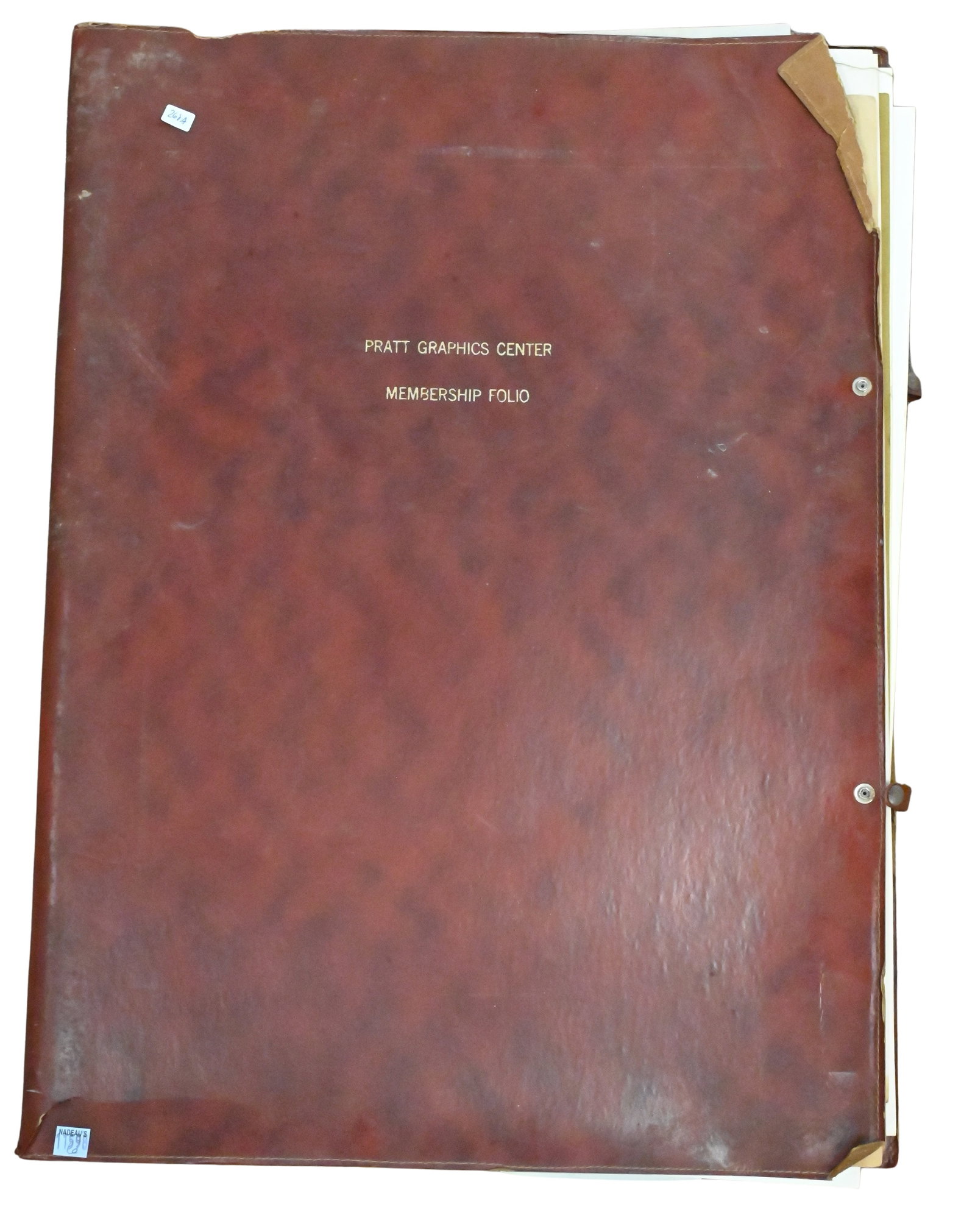 Large 1970's Pratt Graphics Center Portfolio of Loose Prints (1 of 8)