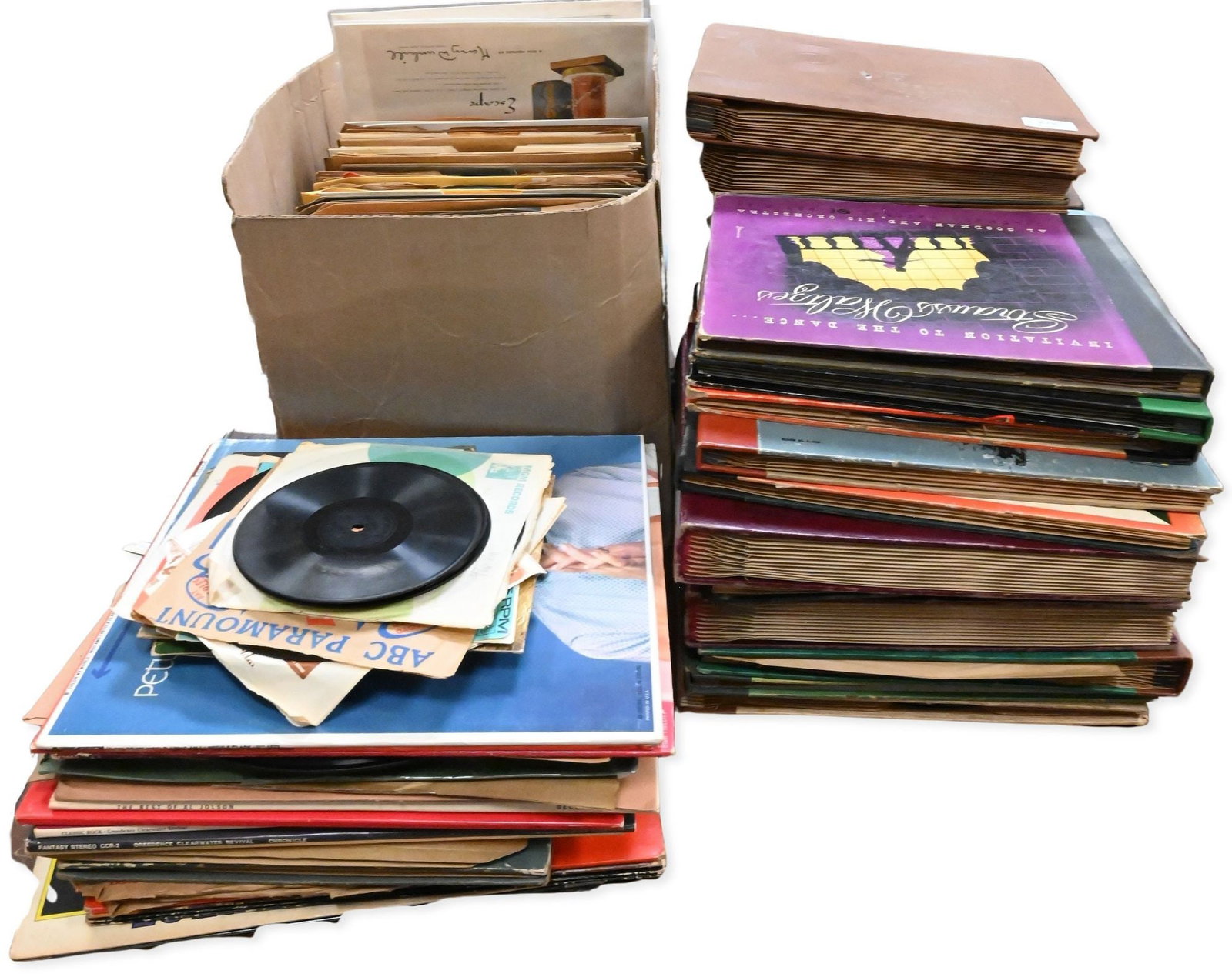 Approximately 150 Early Records: Approximately 150 Early Records to include makers like Victor, Edison, and Columbia; genres to include early jazz, hymns, waltz and marches, etc