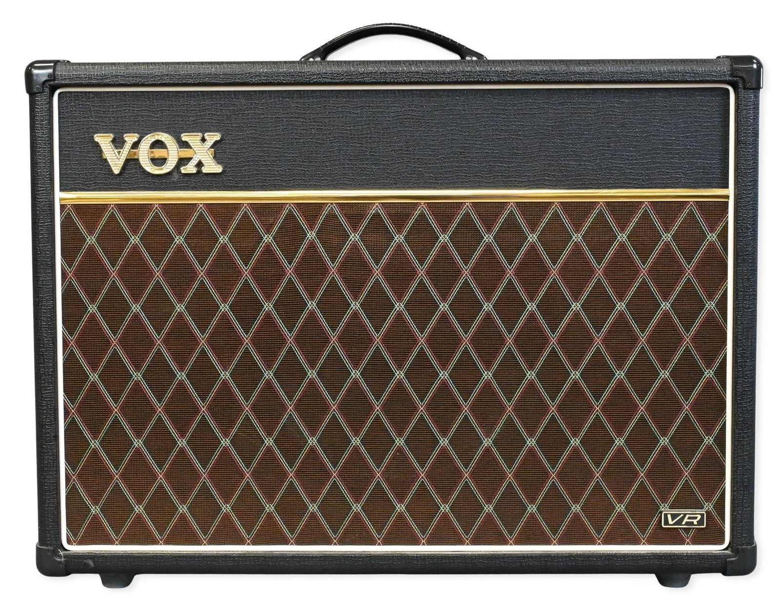 VOX AC15VR Guitar Combo Amplifier: VOX AC15VR Guitar Combo Amplifier cabinet 17" high