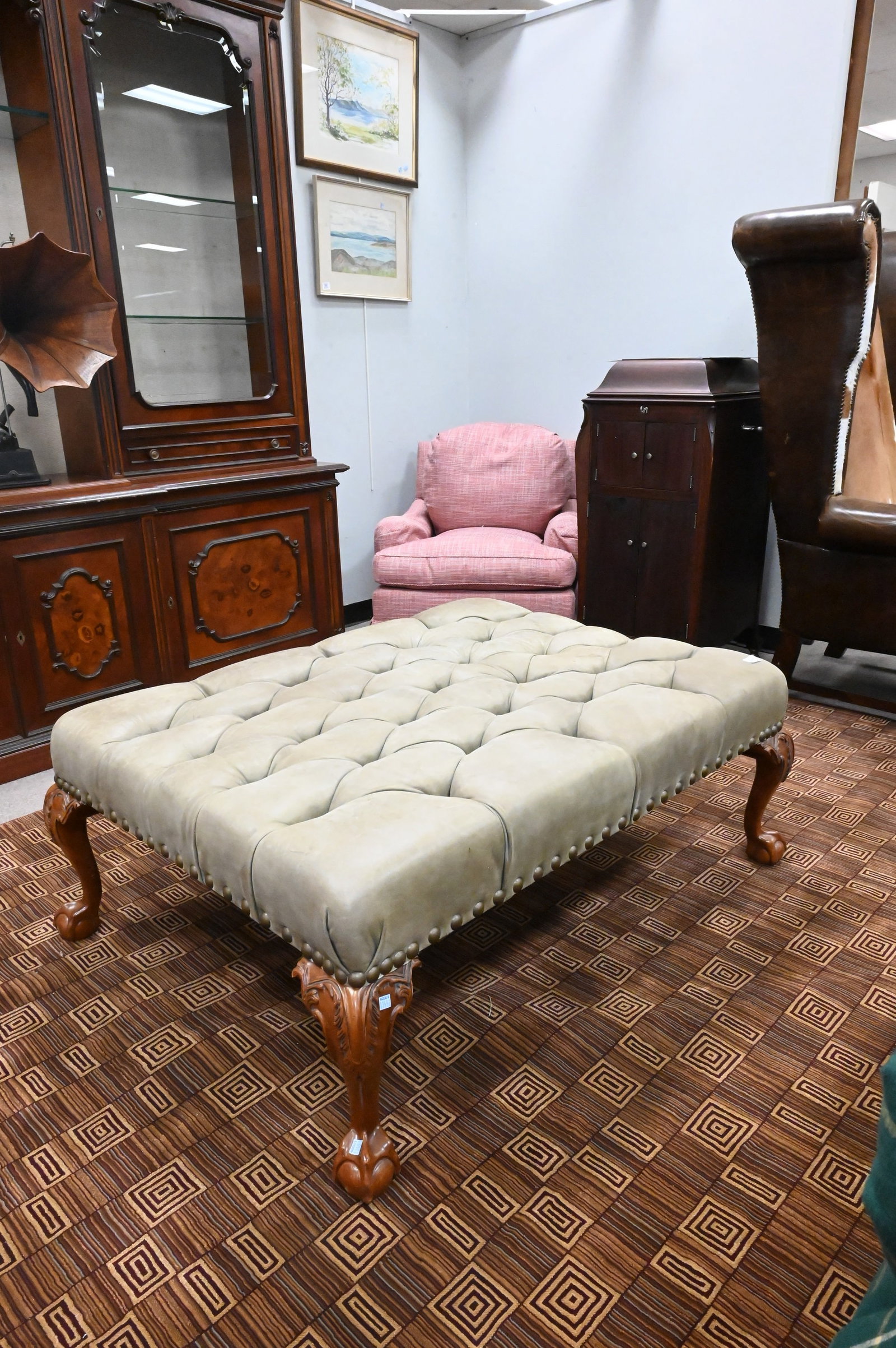 Tufted Ottoman - 2