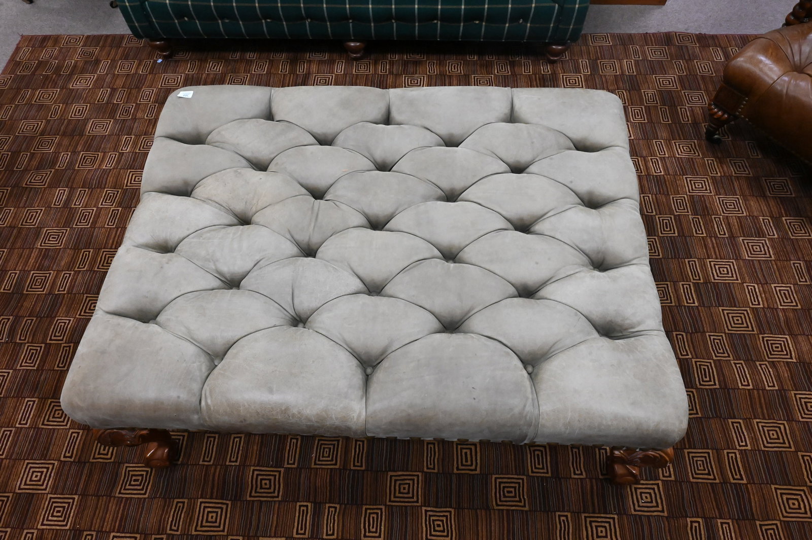 Tufted Ottoman - 3