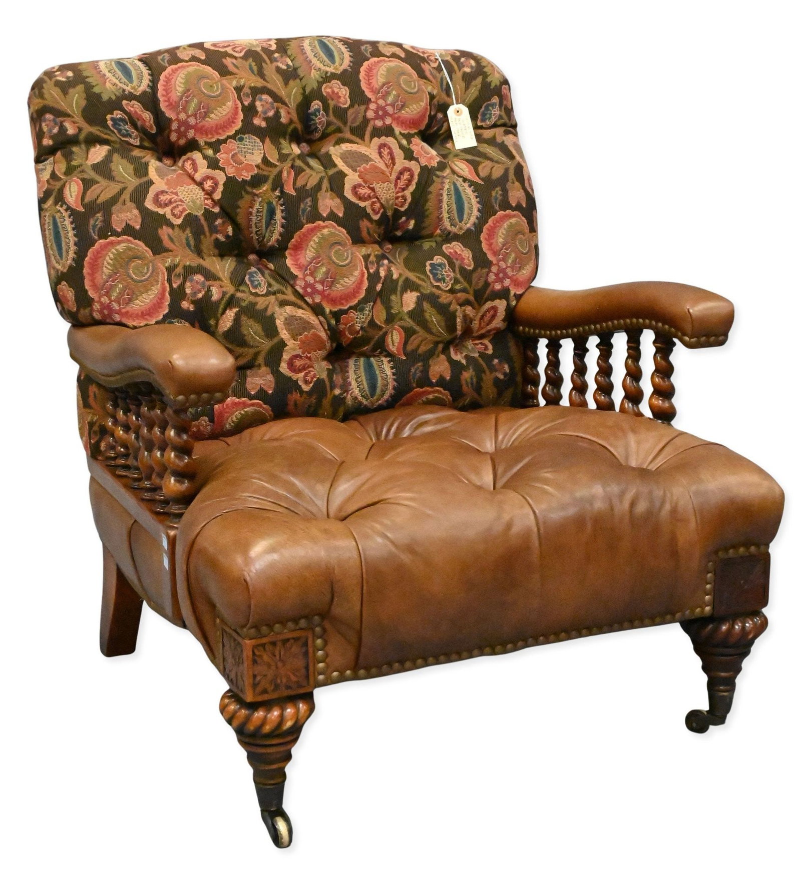 Sherrill Custom Upholstered Library Chair (1 of 4)