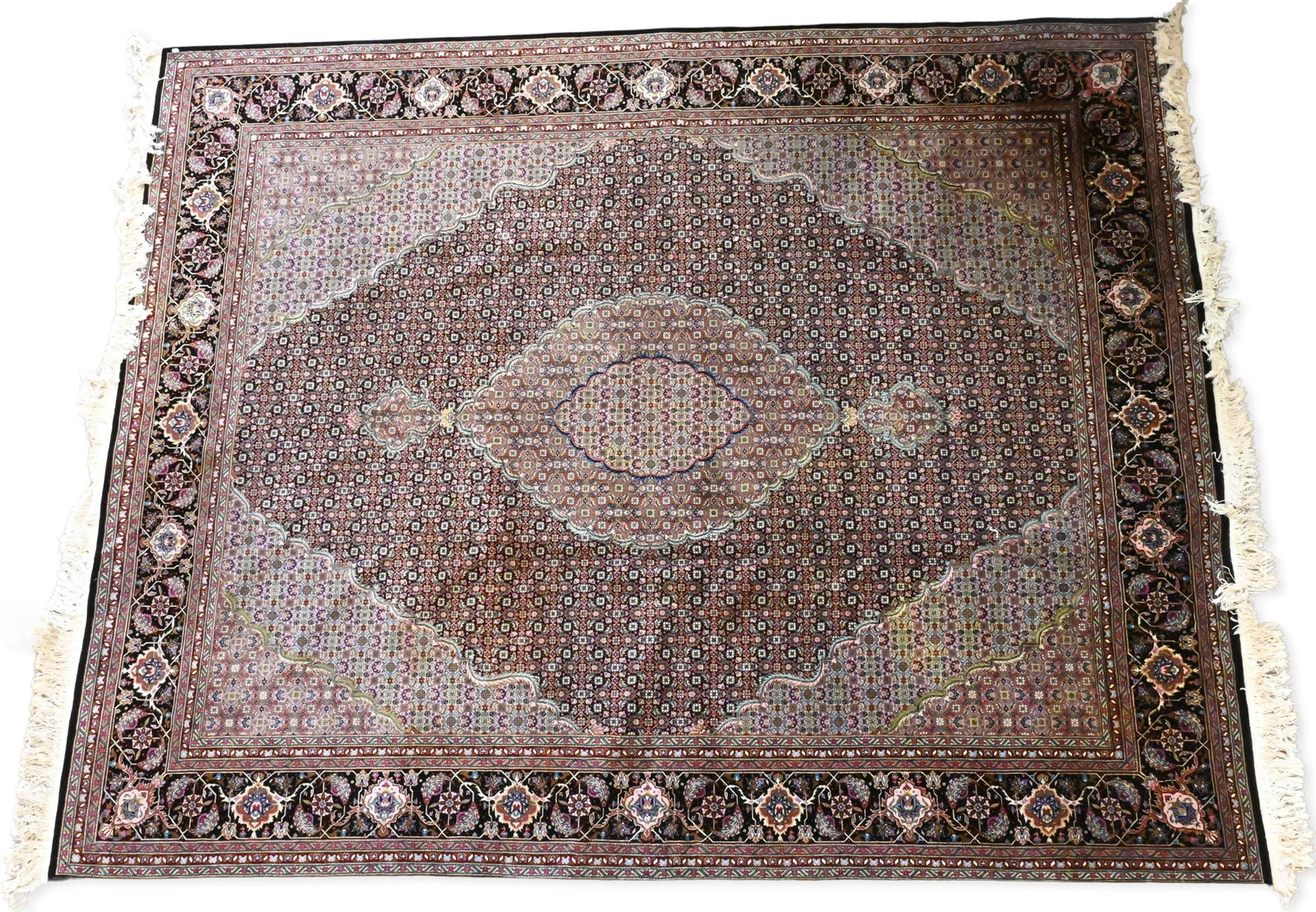 Oriental Room Size Carpet: Oriental Room Size Carpet 8' × 10' 4"