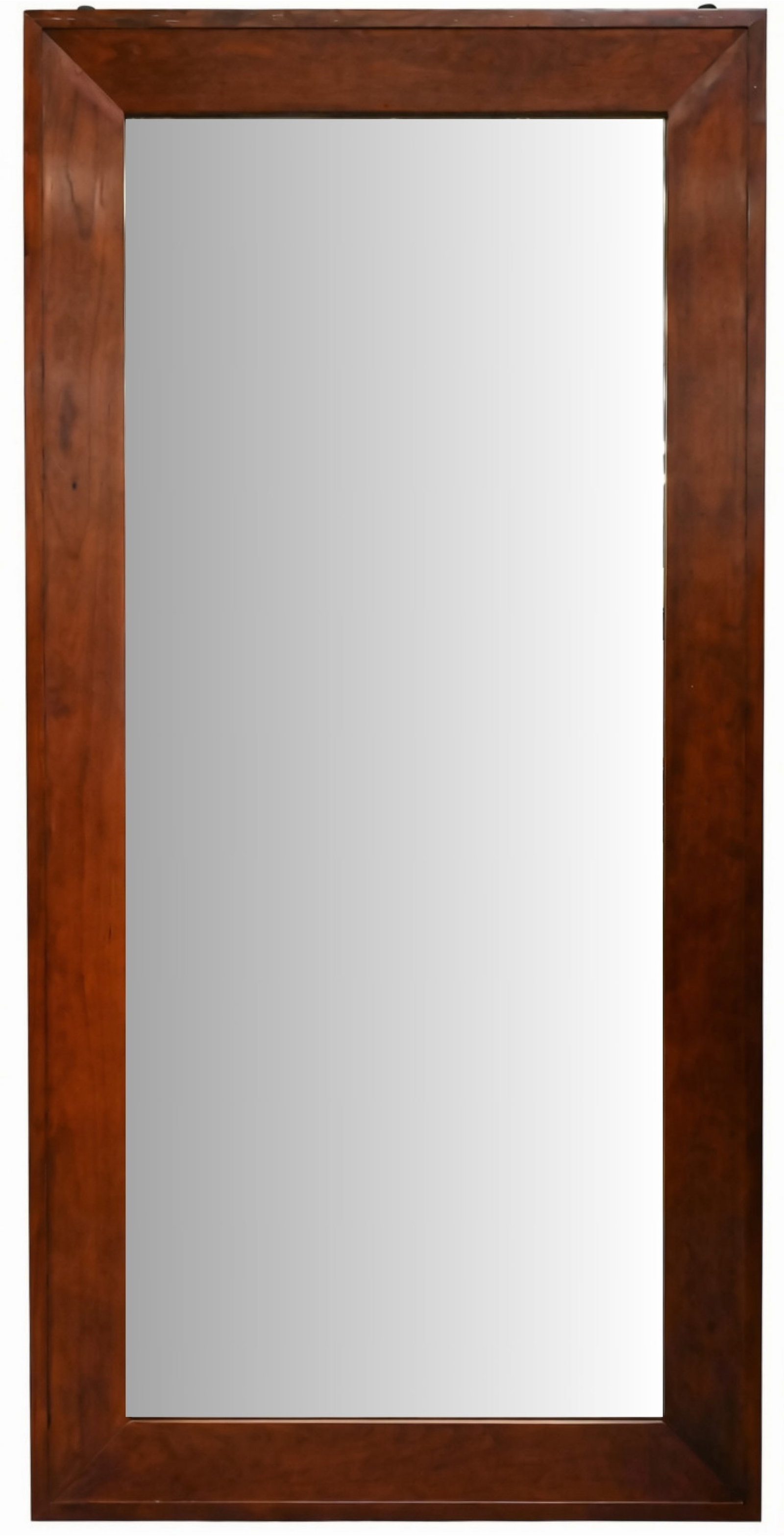 Stickley Cherry Full Length Mirror: Stickley Cherry Full Length Mirror having Stickley tag to reverse height 78 1/4 inches, width 38 inches Provenance: From an Avon, Connecticut Estate