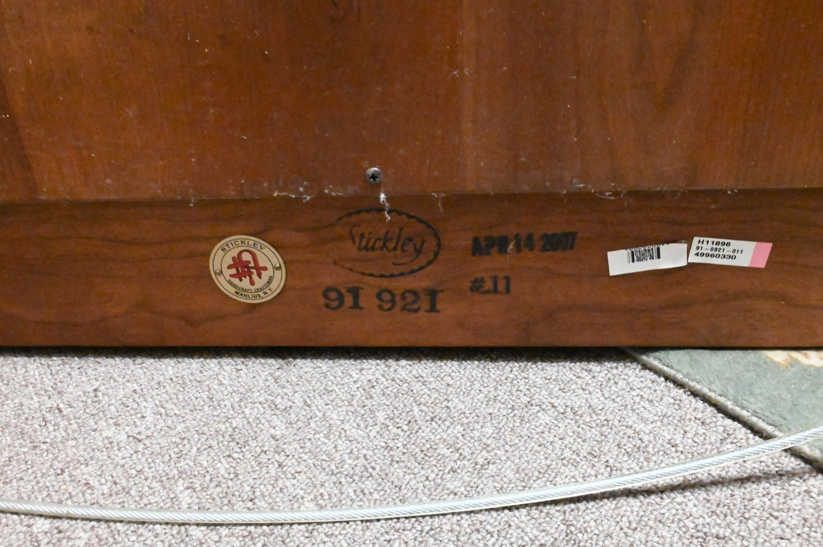 Stickley Cherry Full Length Mirror - 3