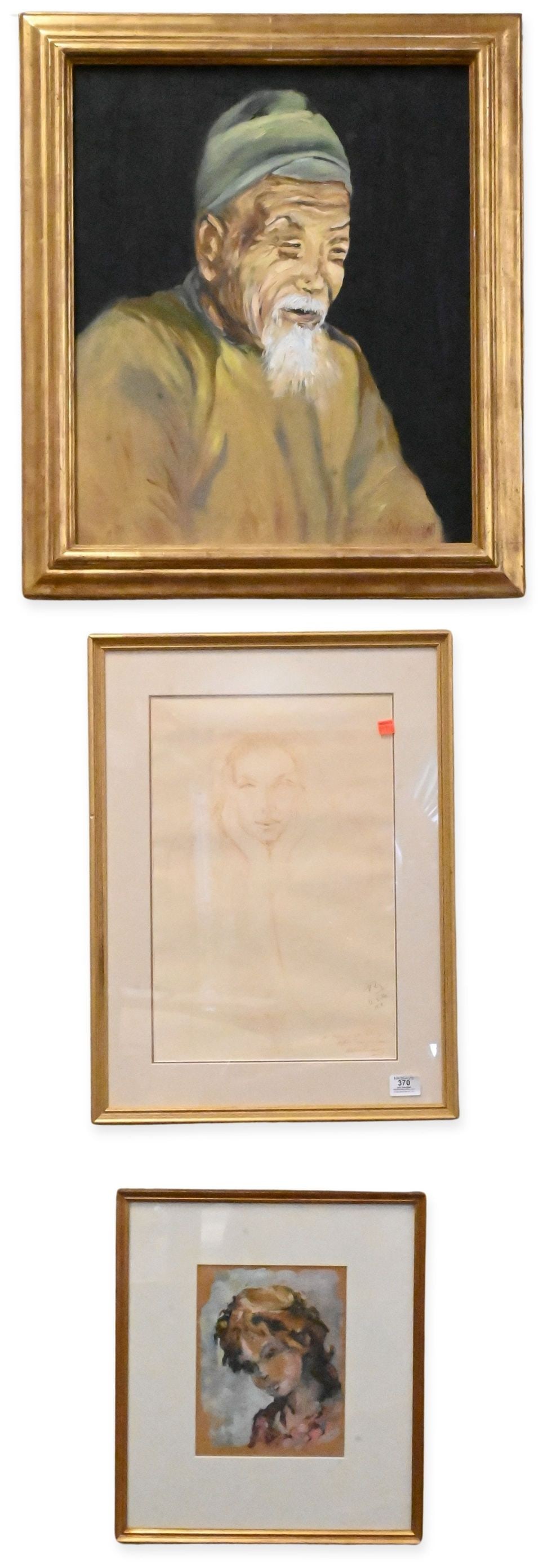 Four Contemporary Framed Portraits (1 of 5)