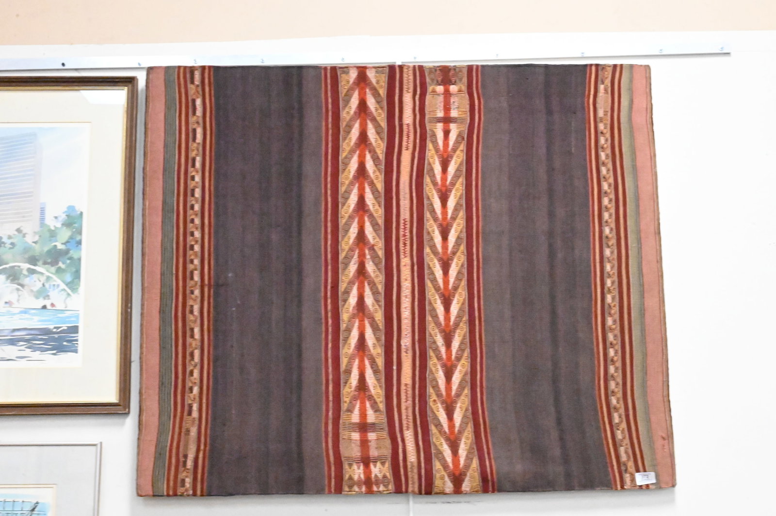Three Framed Textile Wall Hangings - 4