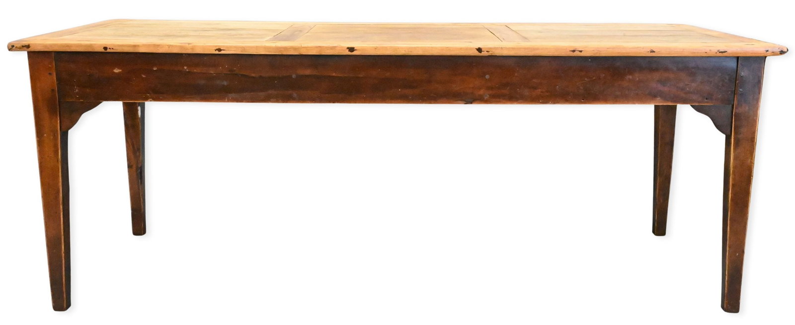 Country Harvest Dining Table and Plank Seat Bench (1 of 5)