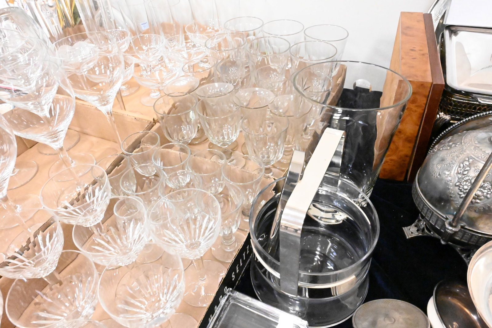 Large Assorted Glassware Group - 4