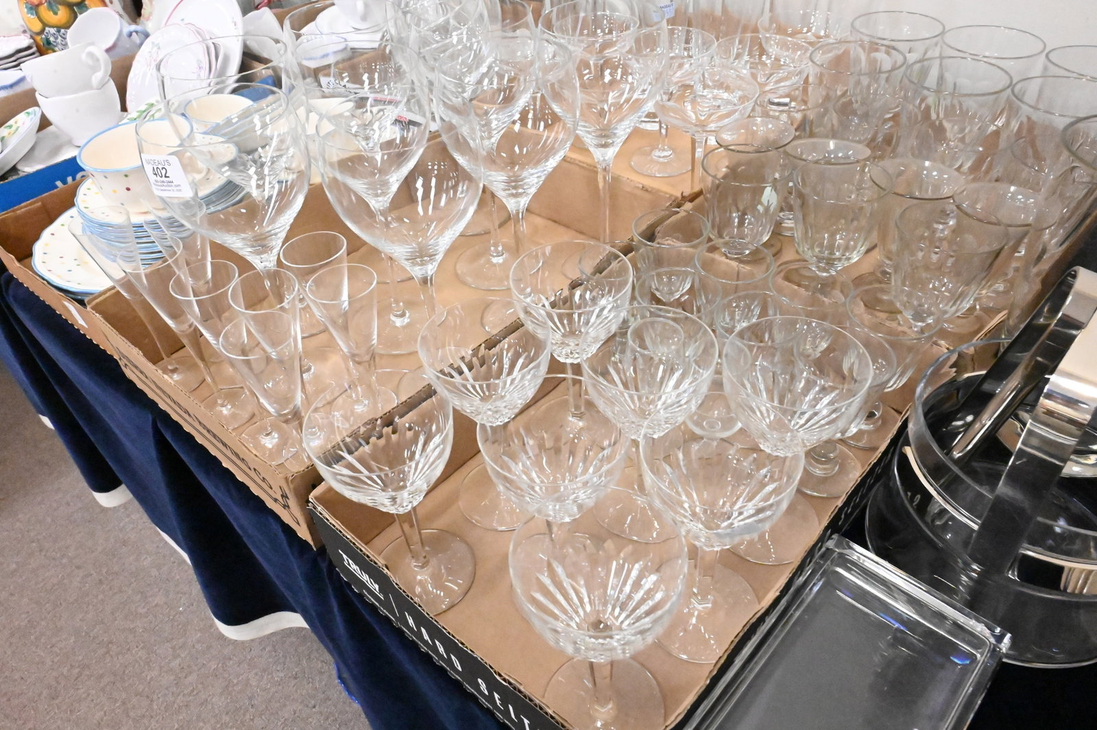 Large Assorted Glassware Group - 5