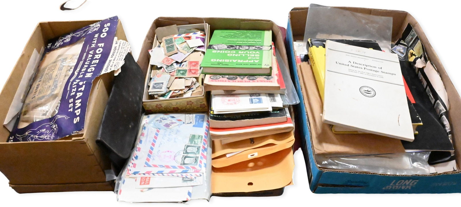 Large Group of U.S and World Stamps (1 of 4)