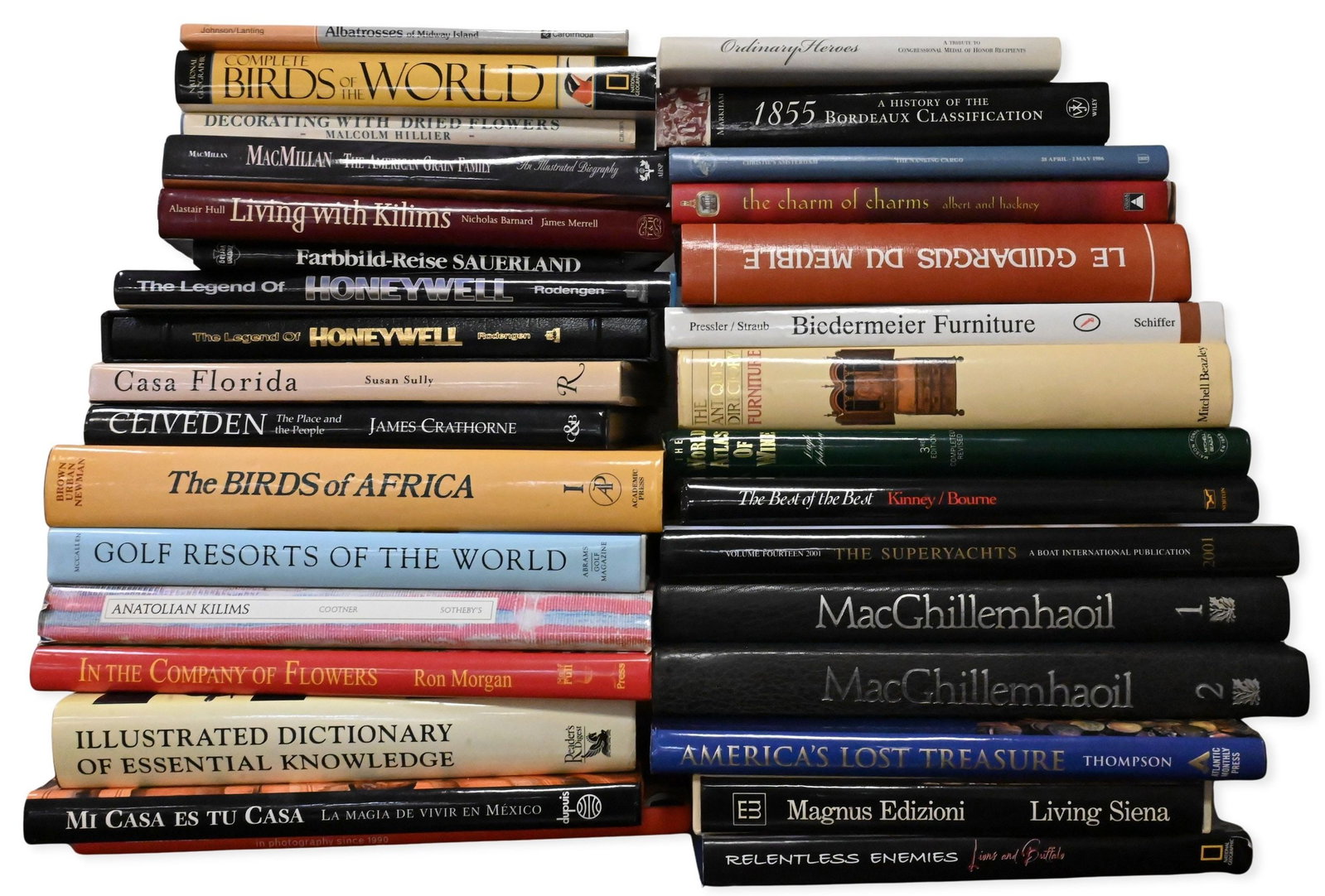 Approximately 67 Assorted Reference and Decorative Coffee Table Books (1 of 6)