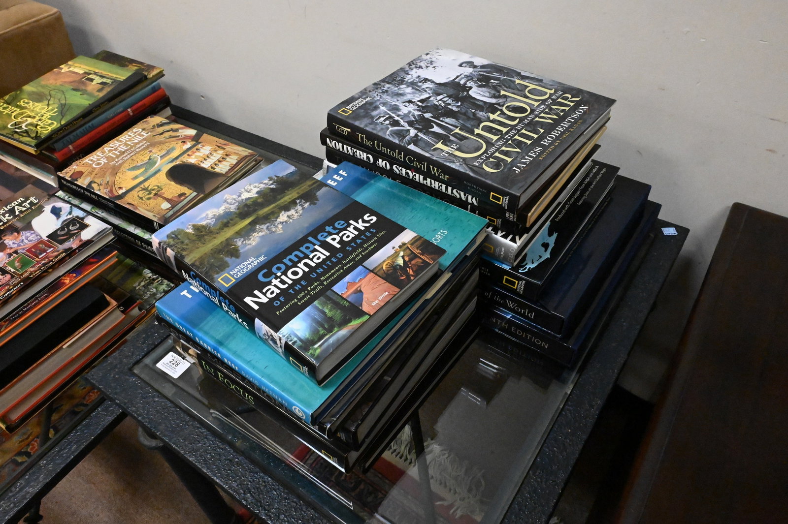 Approximately 67 Assorted Reference and Decorative Coffee Table Books - 2
