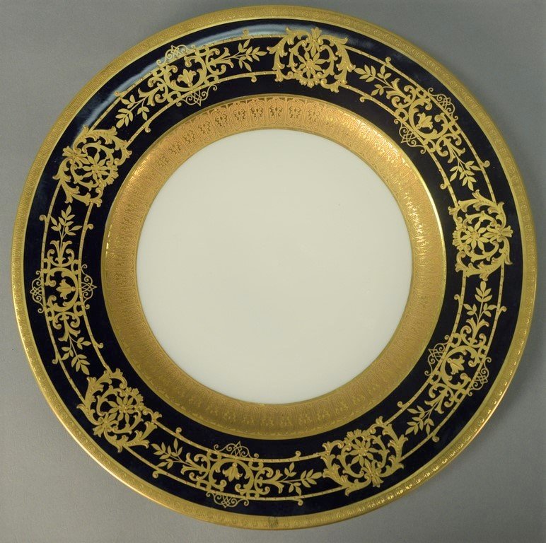 Set of twelve Hutschenreuther Gelb and Bavaria dinner (1 of 13)