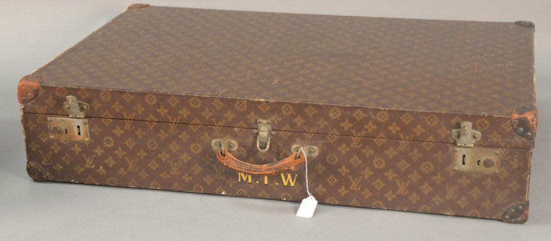 Louis Vuitton monogram canvas suitcase, hard shell with (1 of 10)