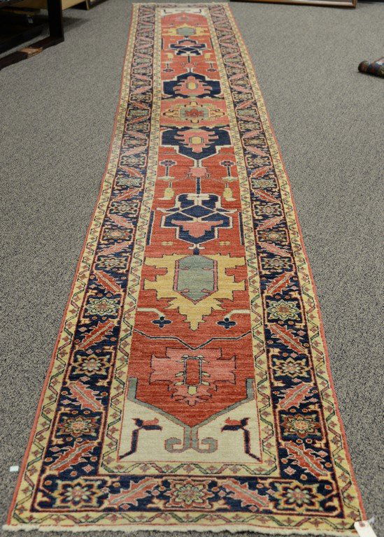 Caucasian style Oriental runner, late 20th century. (1 of 6)