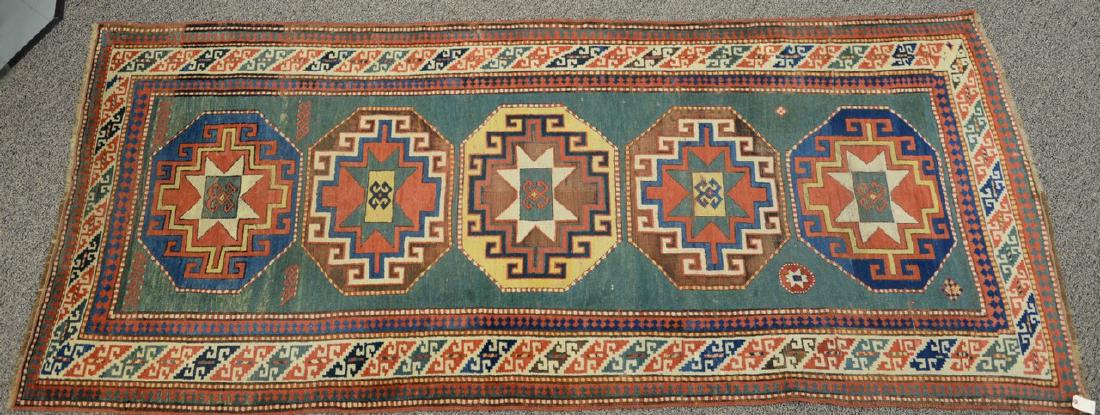 Caucasian Oriental runner, late 19th century.  (some (1 of 5)