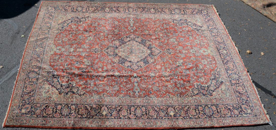 Kazvin Oriental carpet.  9' x 11'6" (1 of 4)