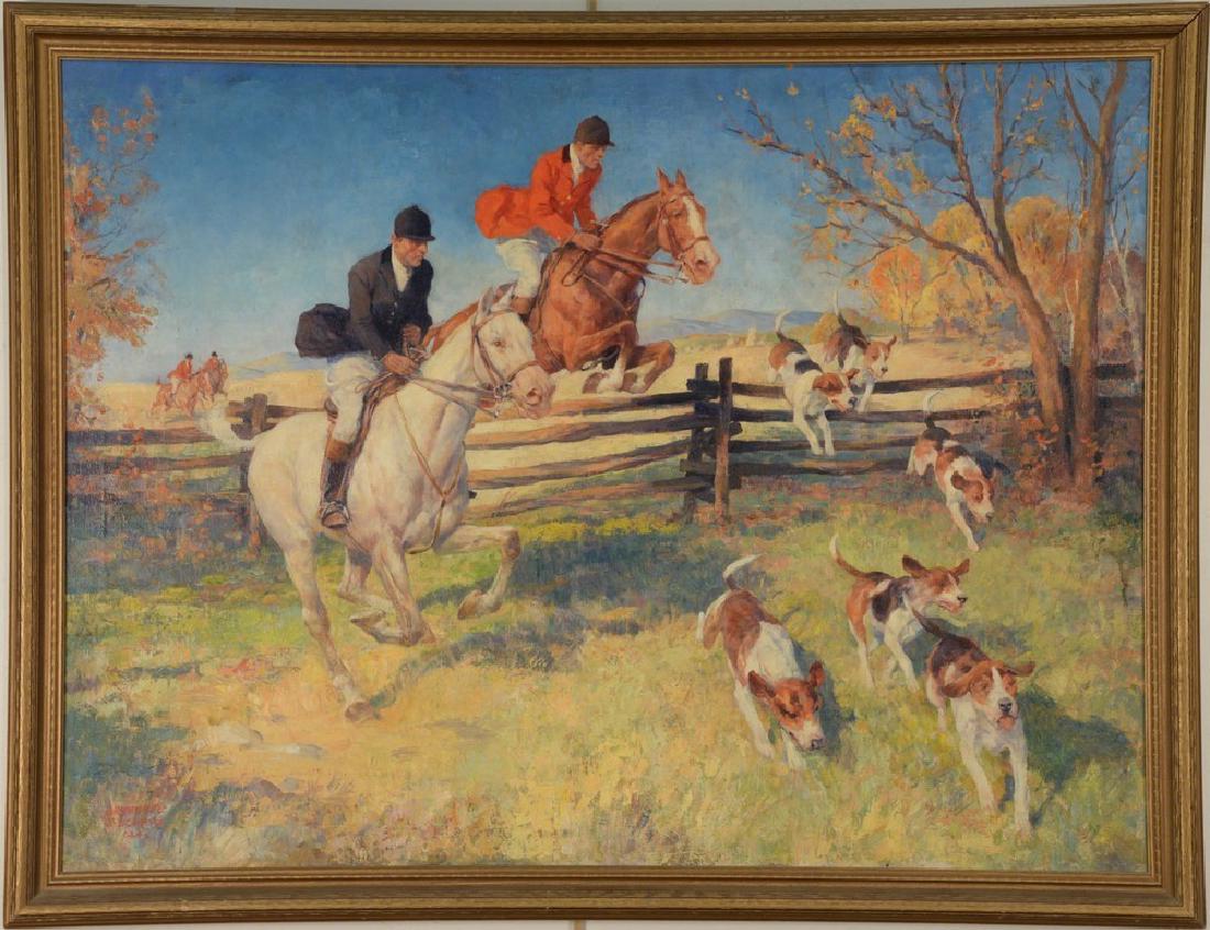 Arthur Ernst Becher (1877-1960)  oil on canvas (1 of 6)