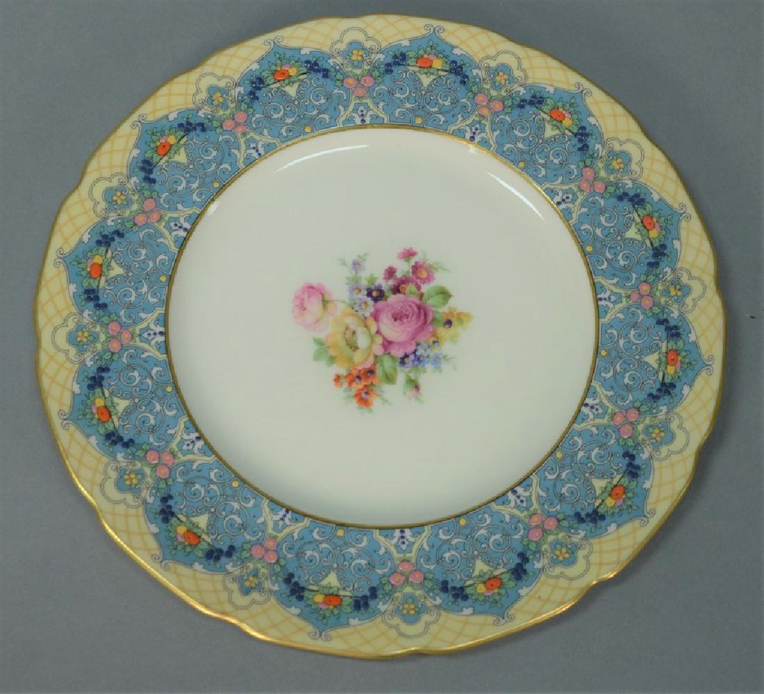 Set of twelve Lenox dinner plates, L.B. King & Co. (1 of 6)