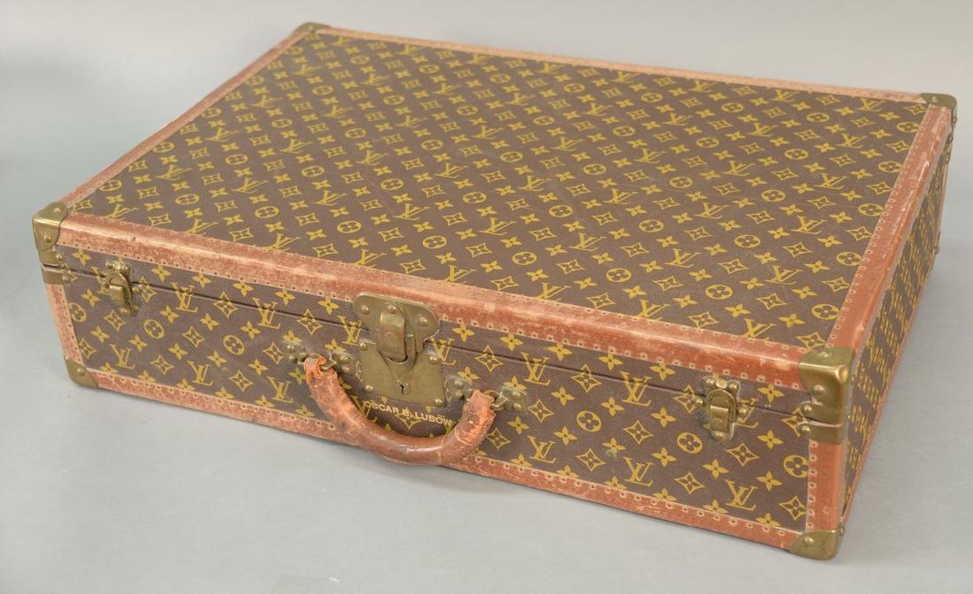 Vintage Louis Vuitton suitcase with two original inside (1 of 7)