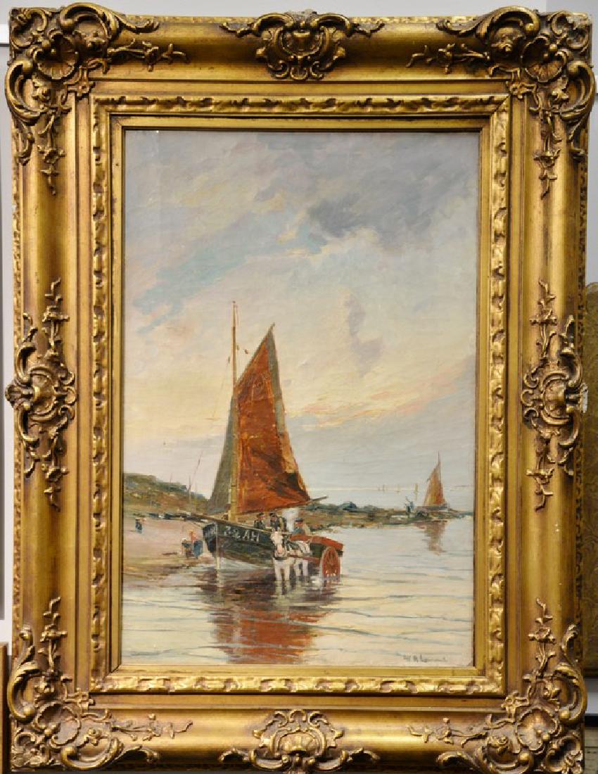 William Bradley Lamond (1857-1924)  oil on canvas (1 of 5)