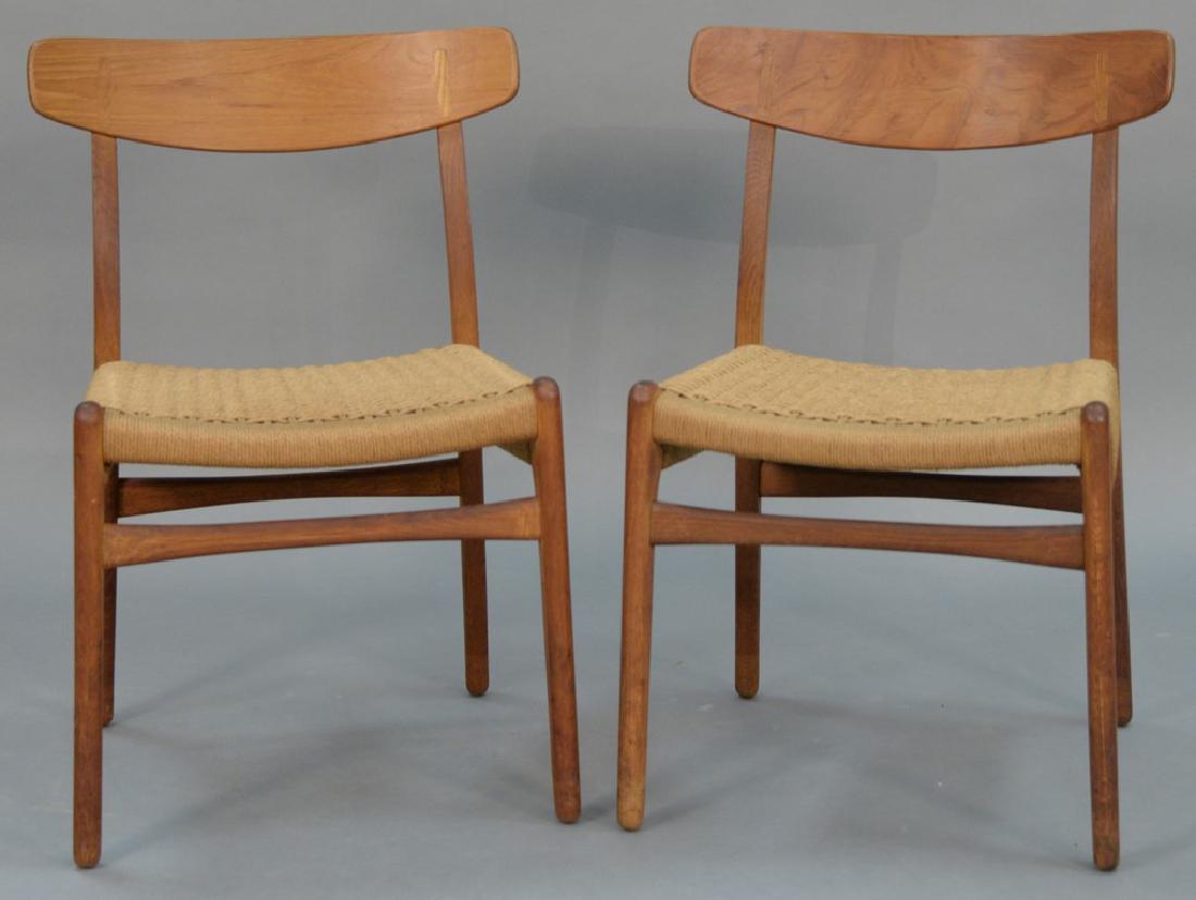Set of six Hans Wegner dining chairs, Carl Hansen & (1 of 6)