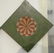 Two Folk Art hand painted two sided dart game boards