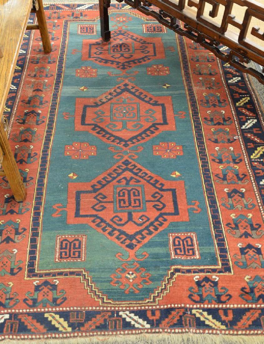 Caucasian Oriental area rug.  5'4" x 8'6" (1 of 3)